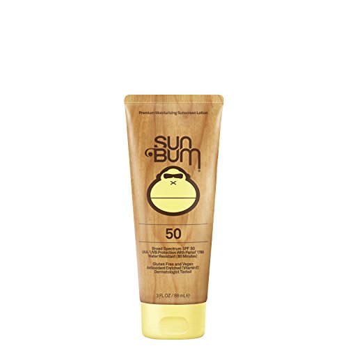 Sun Bum Original Moisturizing Sunscreen Lotion, SPF 50, 8 oz. Bottle, 1 Count, Broad Spectrum UVA/UVB Protection, Hypoallergenic,...
