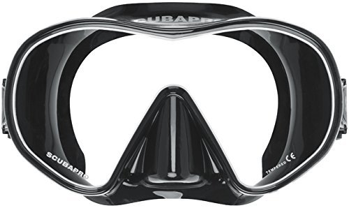 SCUBAPRO Solo Scuba Snorkeling Dive Mask, BK
