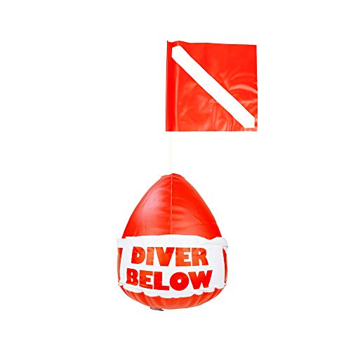 Scuba Max DF-03 Inflatable Float with Dive Flag