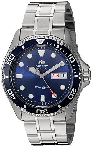 Orient Men's 'Ray II' Japanese Automatic Stainless Steel Diving Watch, Color:Silver-Toned (Model: FAA02005D9)